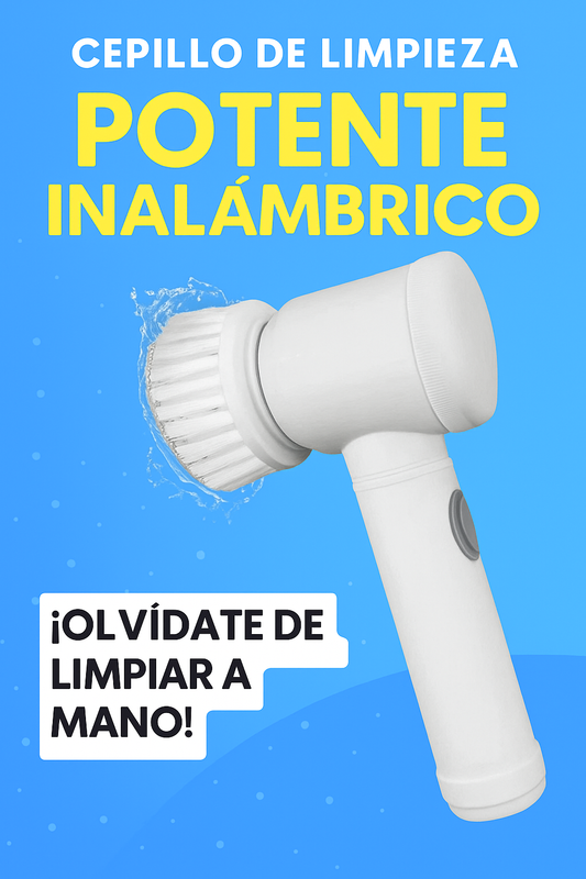 Cepillo Eléctrico Potente Inalámbrico