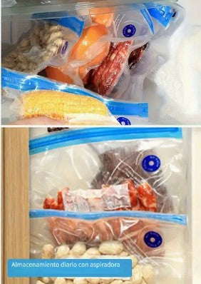 📦 Sellador al Vacío Portátil Premium, ¡Conserva tus alimentos frescos hasta 5 veces más!